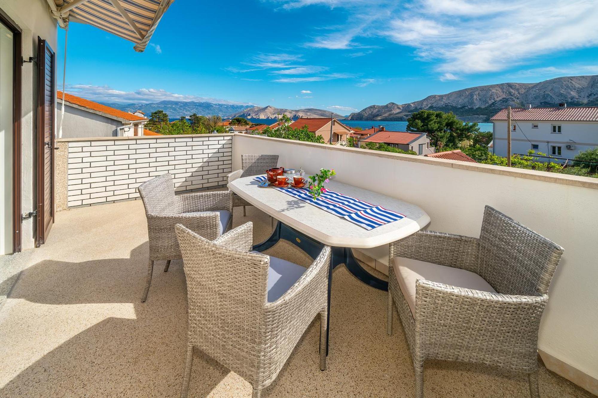Apartments Sucur With Terrace Baška Kültér fotó