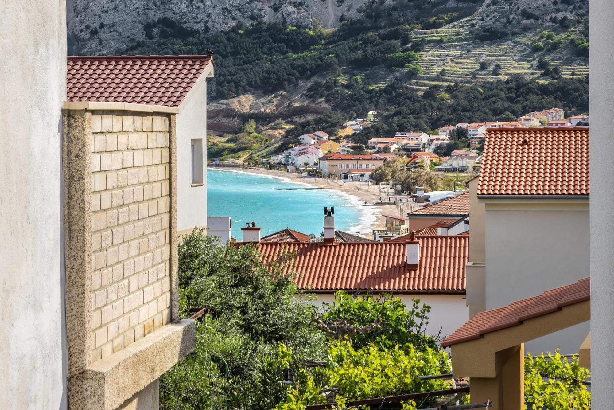 Apartments Sucur With Terrace Baška Kültér fotó